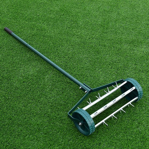 Rolling garden lawn aerator - rolling,